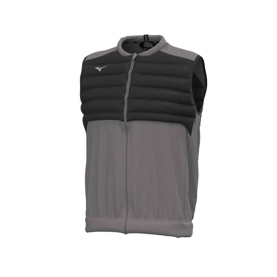 Mizuno Mizuno Hybrid Bomber Gilet Charcoal